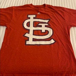 St. Louis Cardinals Majestic T-Shirt - Large